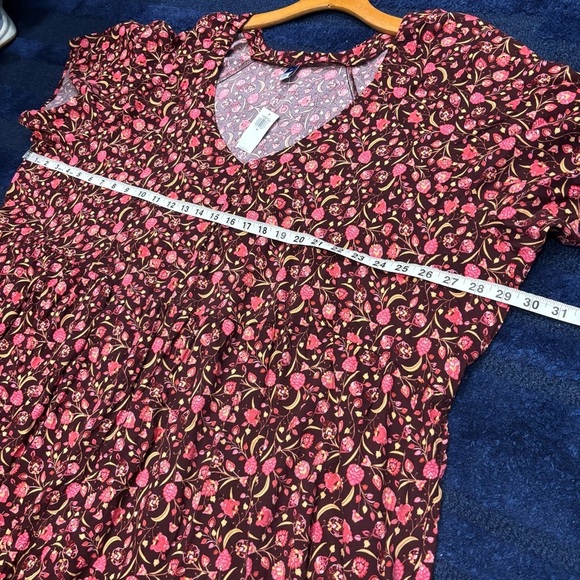 NWT Old Navy 4X Sing Dress Floral Flutter Sleeve - Picture 10 of 13